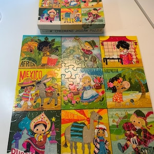 Vintage Springbok Children’s Jigsaw Puzzle