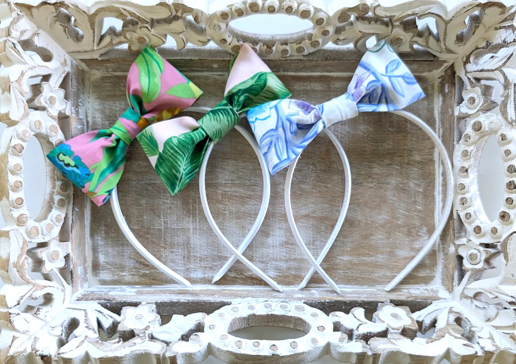 Pink Tropical Headband: Girls Hair Accessory - Etsy display picture 1
