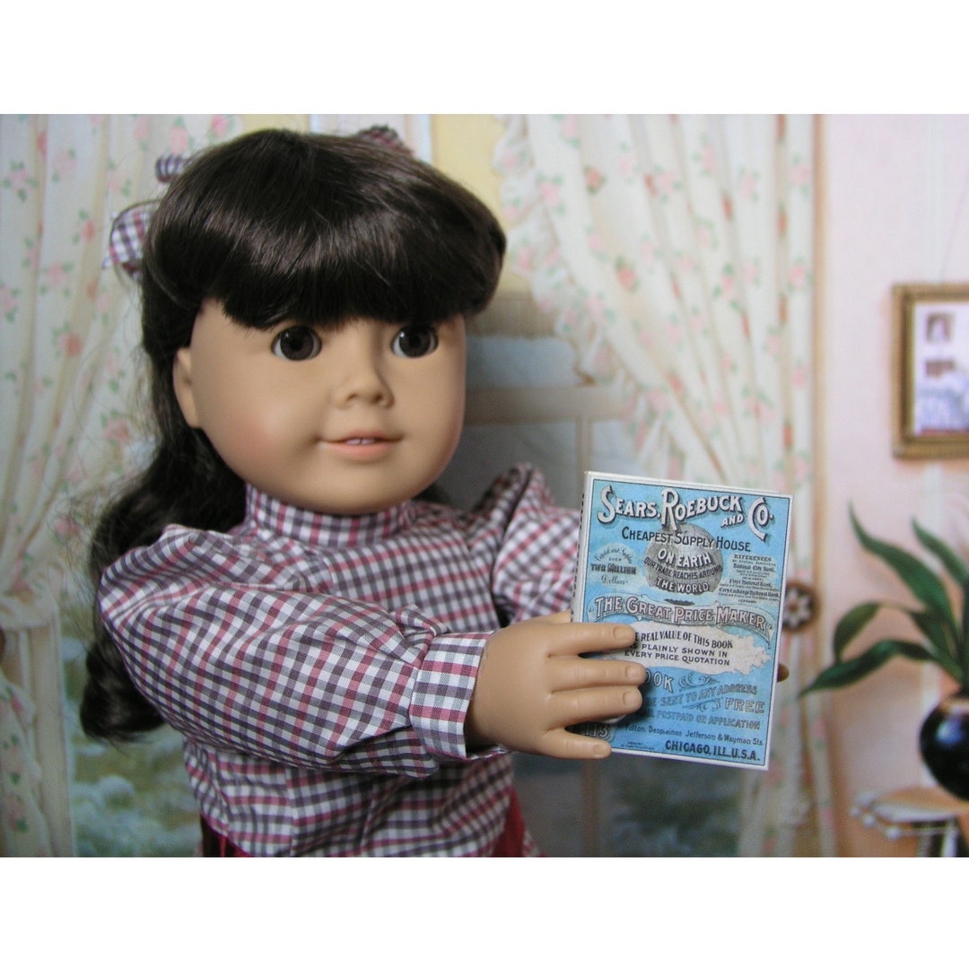 Doll Sized 1904 SEARS ROEBUCK Catalog Scaled Down for 18 American Girl