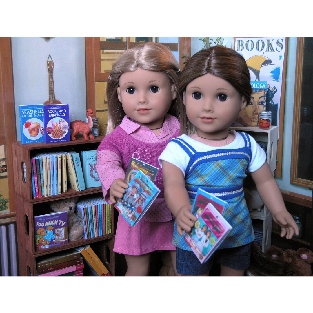 Doll Size MARY KATE & ASHLEY Mini Chapter Books for 18 American Girl