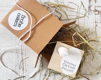 Easter gift set "small Easter fire" Easter gift small gift Easter surprise Easter candle candle souvenir