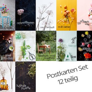 Set de 12 postales