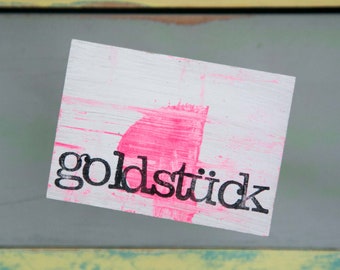 Magnet  "goldstück"