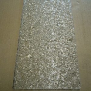 Vintage Obscure Florentine Pattern Glass(1 piece) - 9&quot; x 11&quot;