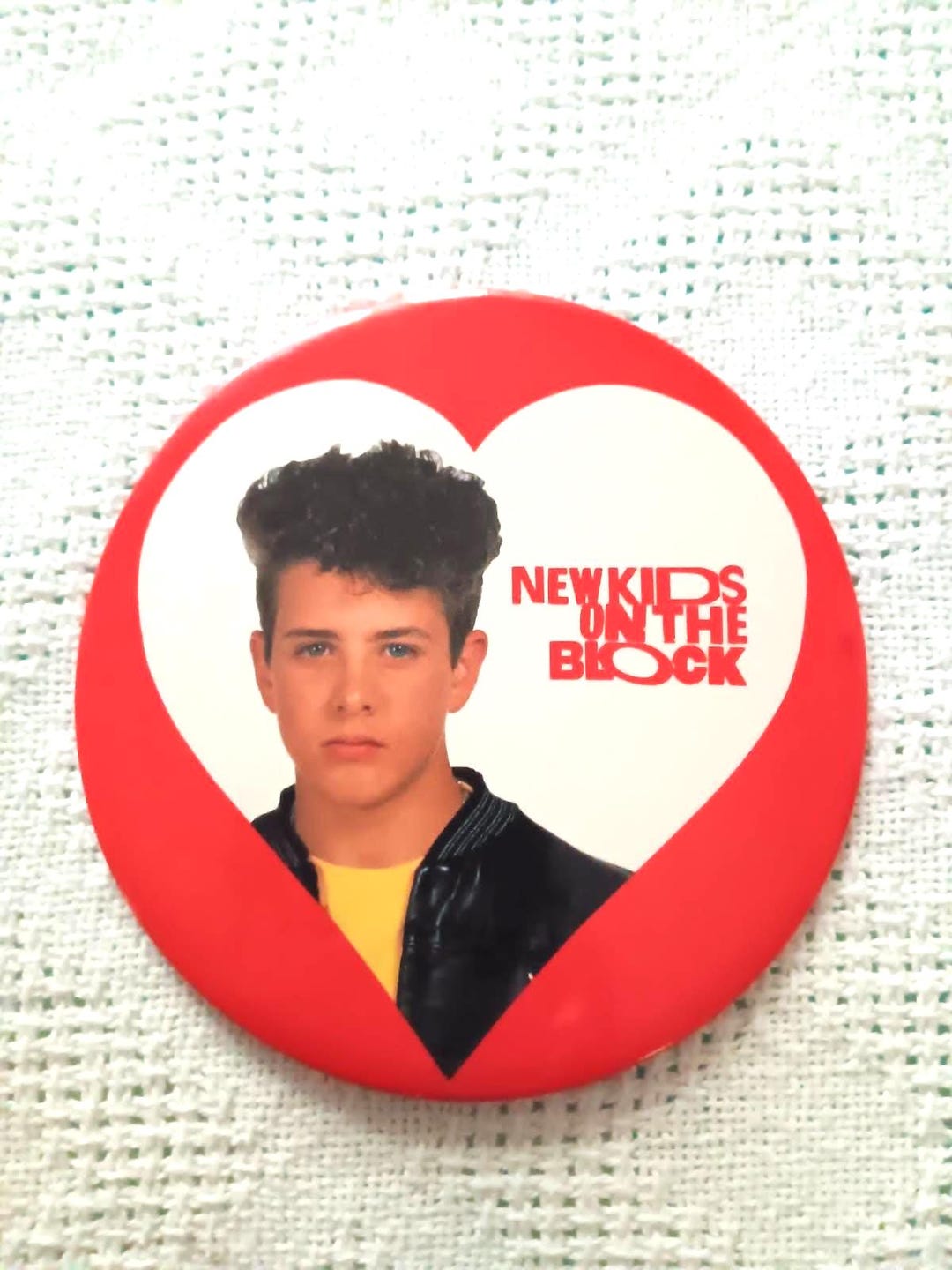Vintage New Kids on the Block Joey Mcintyre Button Pin. - Etsy