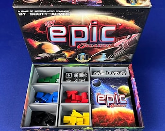 Solución de almacenamiento para el juego de mesa Tiny Epic Galaxies - Impresión 3D (no oficial)