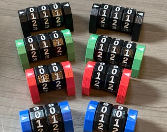 MTG ライフカウンターまたは傷カウンター - スピンダイヤル