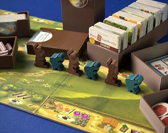 Solución de almacenamiento para juegos de mesa Everdell Duo - Impresión 3D (no oficial)