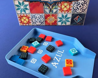 Bandeja para azulejos Azul impresa en 3D / Recarga fácil para bolsas (No oficial)