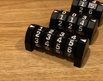 3Dプリントスピンダイヤルライフカウンター – MTG、ウォーハンマー