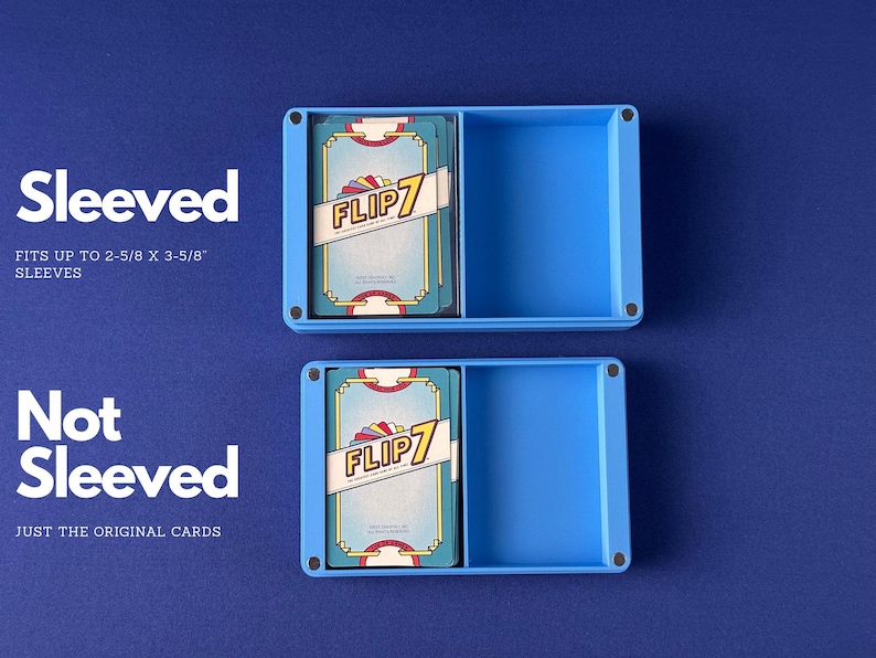 Caja Flip 7 Deck - Con tapa magnética - Impresa en 3D imagen 11