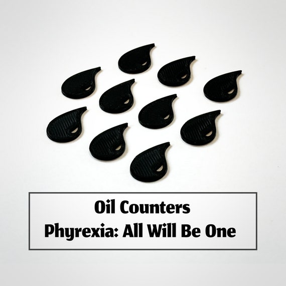 thumbnail image 2 of MTG Oil Counter Wood Tokens Magic The Gathering Oil Phyrexian 2 of 11
