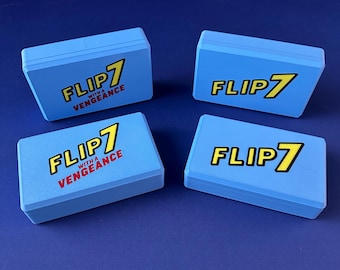 Flip 7 Deck Box - With magnetic lid - 3D printed