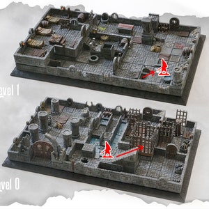 Dungeon Blocks Ultimate Dungeon Tiles - Individual Basic Tiles - for D ...