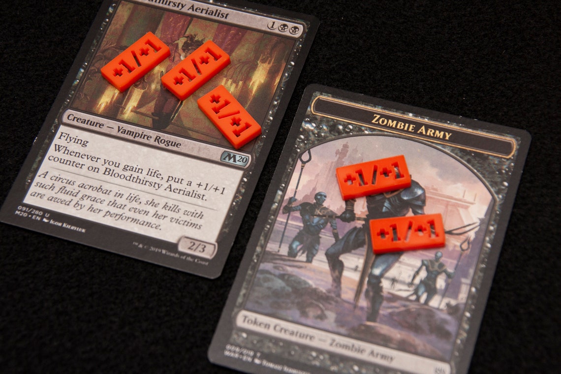 Magic the Gathering 1/1 or 1/1 Counters See Listing for Etsy