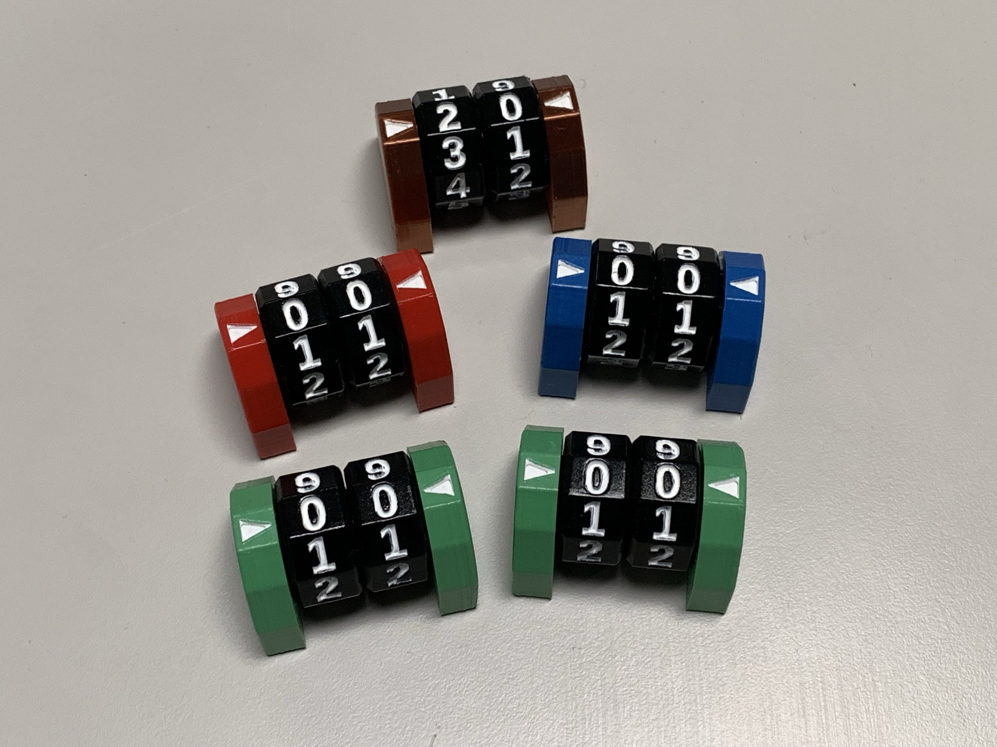 MTG ライフカウンターまたは傷カウンター - スピンダイヤル