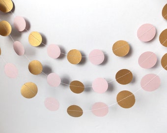 Borlas Para Cortina Glitter Circle Dot Garland Kit Para Deco Borlas Para Cortina Glitter Circle Dot Garland Kit Para Deco