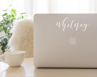 Name decal, vinyl monogram, monogram car decal, monogram sticker, monogram decal, yeti tumbler decal, monogram decal for yeti, sticker