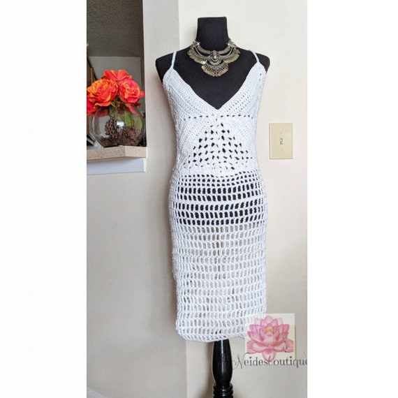 Short White Dress Beach Wedding Dress Bridesmaids Dress Etsy