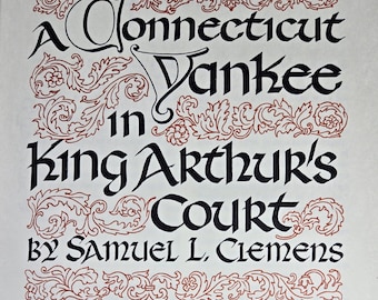 A Connecticut Yankee in King Arthur's Court – 1948 Heritage Press Hardcover with Slipcase