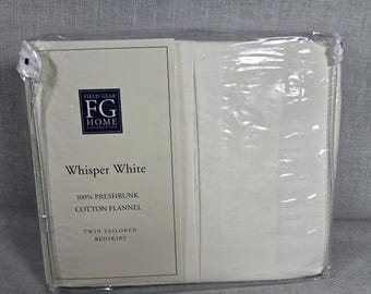 Tailored Bedskirt - Whisper White - Twin Size - Field Gear Home Collection FG - Target