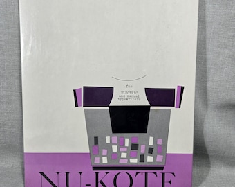 Vintage Nu-Kote Carbon Paper – Burroughs, Unopened Box of 100