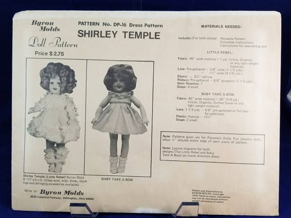 baby take a bow shirley temple doll