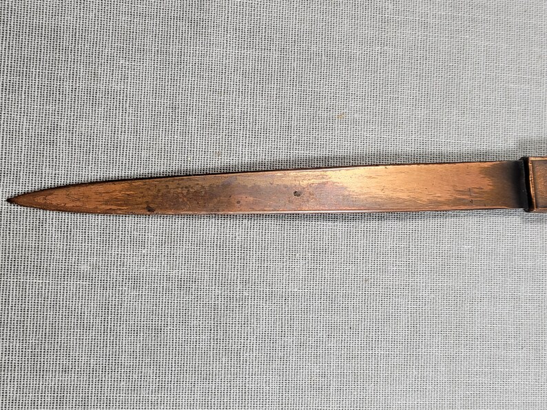 Abraham Lincoln Bronze Letter Opener Figural Handle 10 Etsy