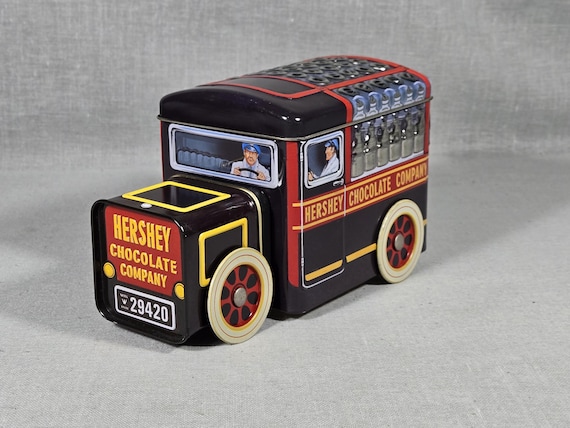 Hershey's Vehicle Series Canister #1 Milk Truck ©2000 -hershey