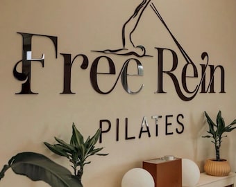 Custom Acrylic Business Logo, Laser Cut Sign, 3D Acrylic Logo Sign