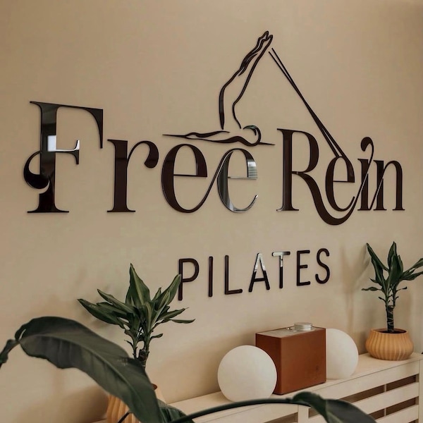 Custom Acrylic Business Logo, Laser Cut Sign, 3D Acrylic Logo Sign