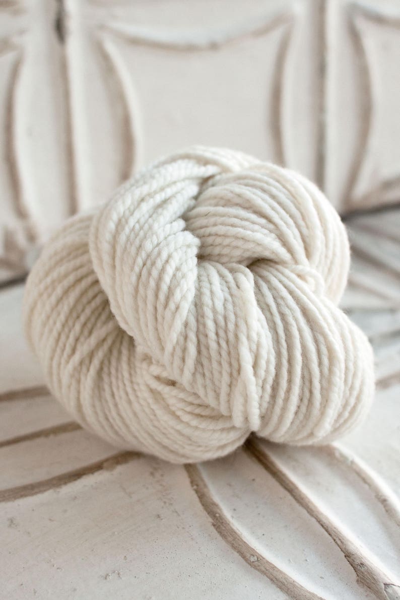 Organic OWool Chunky Merino wool yarn Etsy