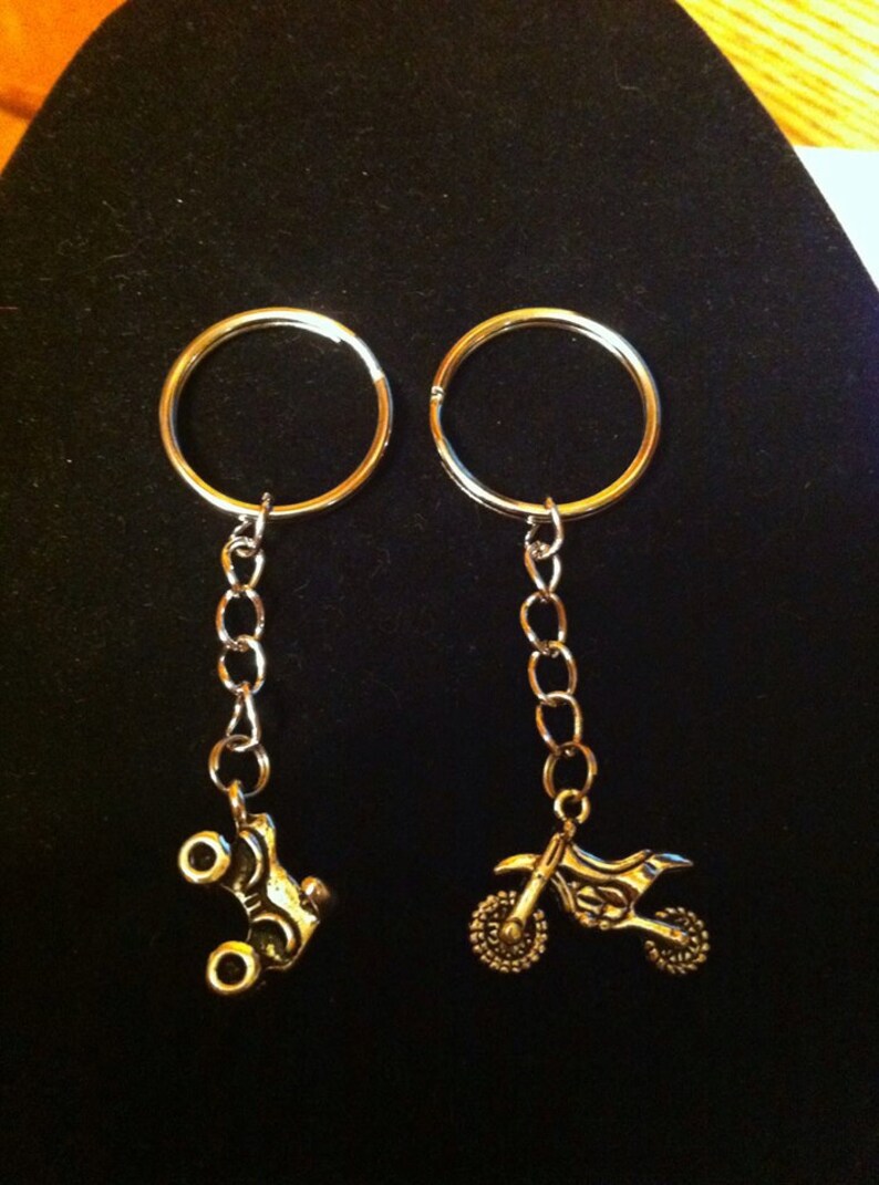 Dirtbike/motorcycle/fourwheeler Keychain - Etsy