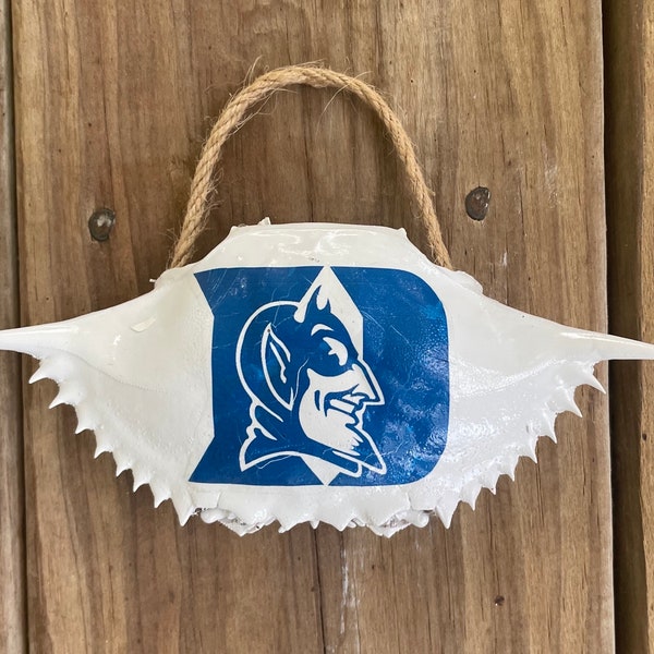 Duke Blue Devils Crab Shell Ornament