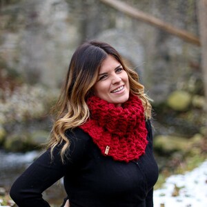 Outlander Inspired Claire's Knit Cowl Scarf Snood bild 2