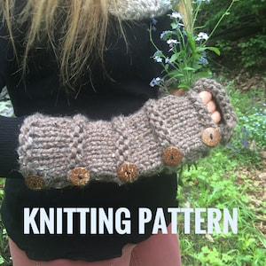 Strickmuster von Outlander Inspiriert Sassenach Armstulpen Armstulpen