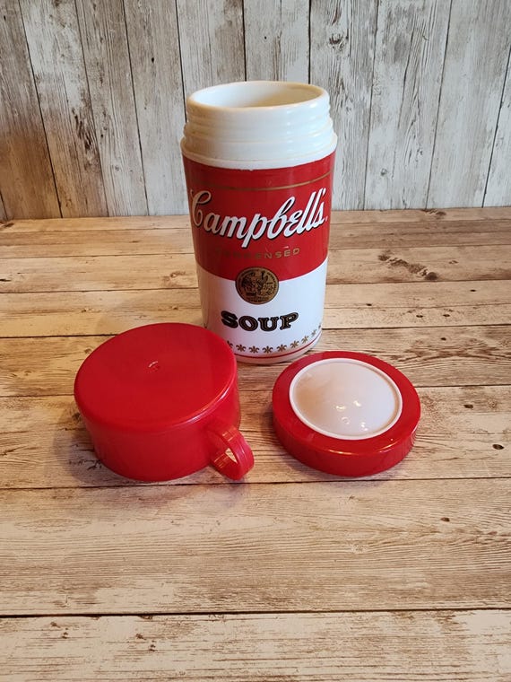 Vintage Campbells Soup Can Thermos 1998 - Etsy