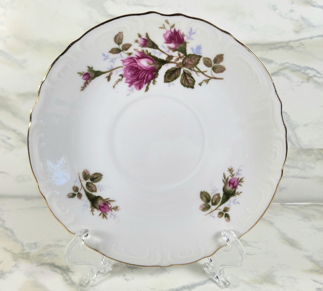 6 Vintage Royal Rose Fine China Etsy