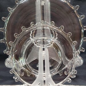 Set of 2 Vintage Heisey Lariat Dishes