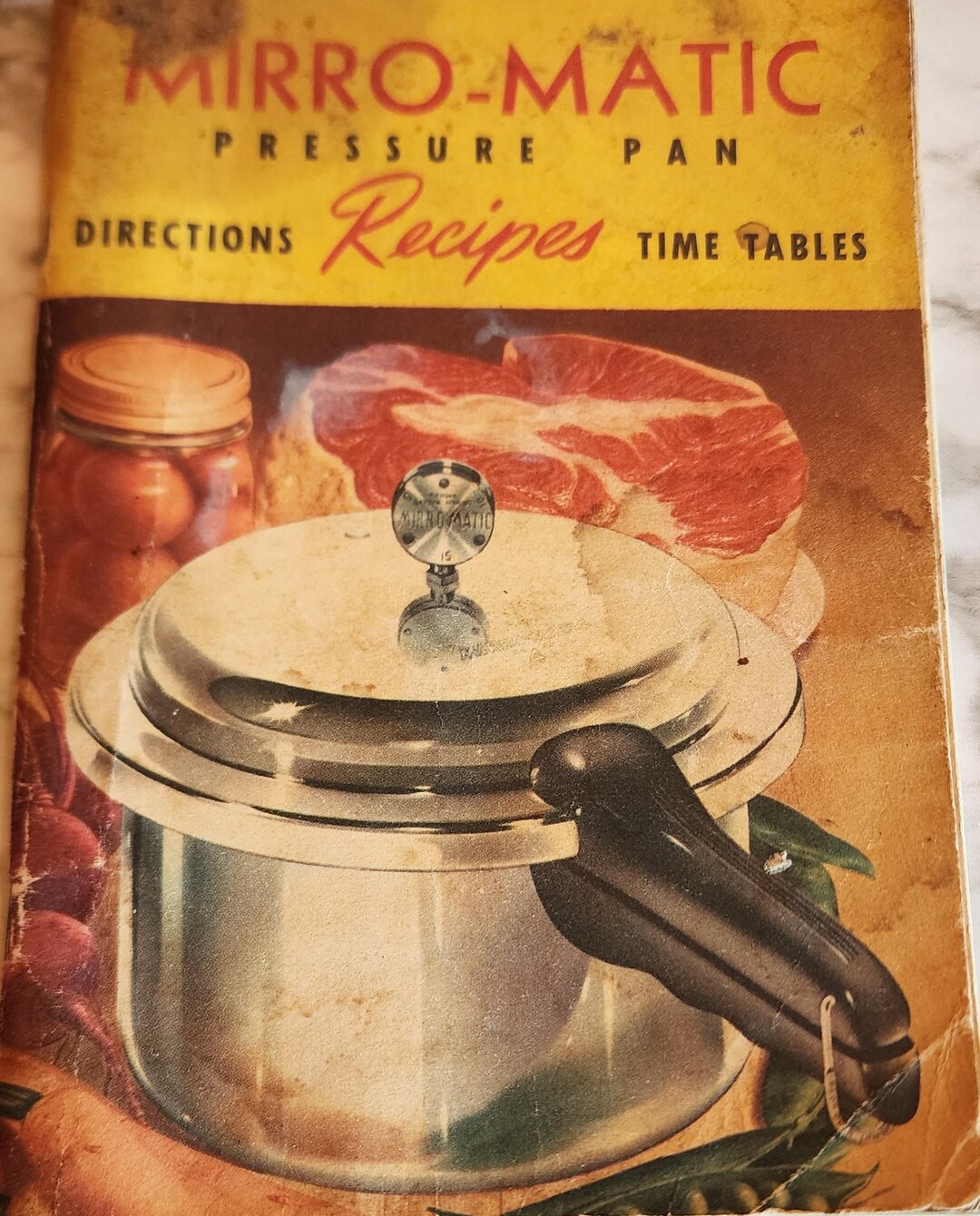Vintage Mirro-matic Pressure Pan Cookbook Copyright 1954 - Etsy