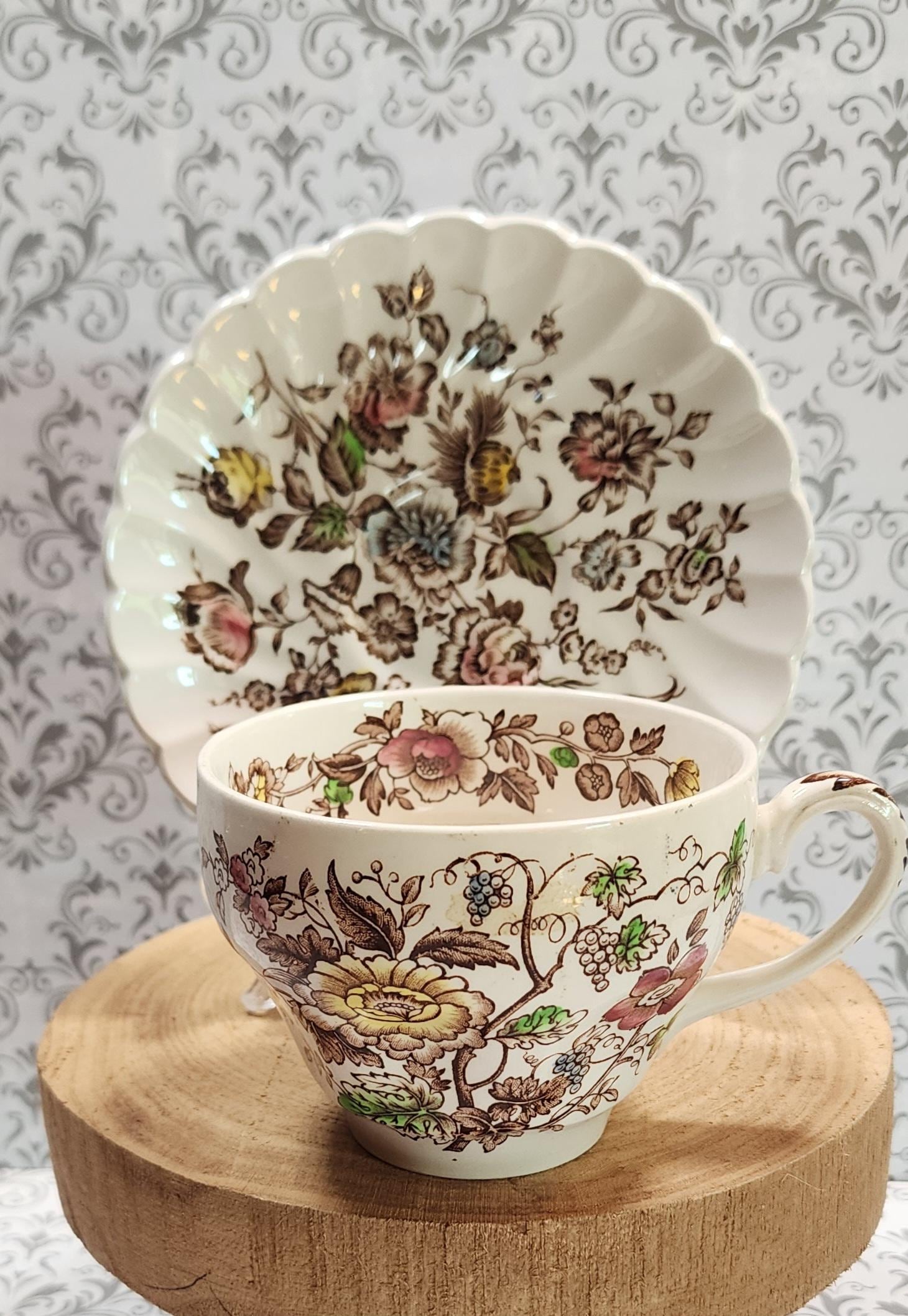 Vintage Staffordshire Bouquet Johnson Brothers China - Etsy