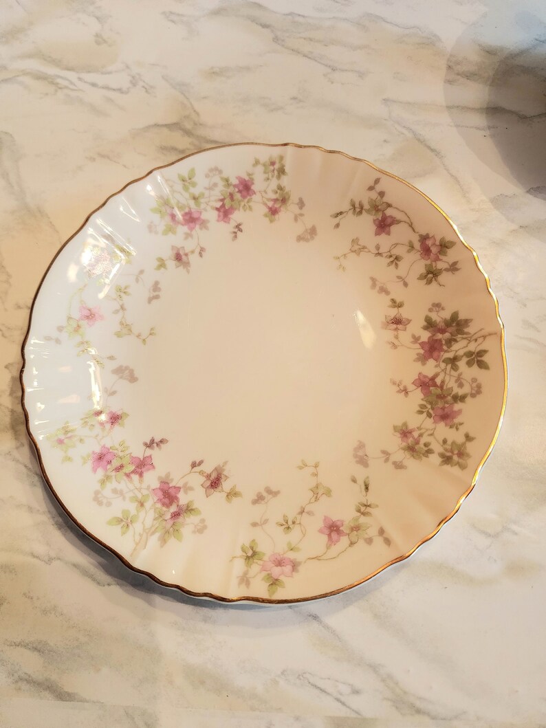 Vintage Syracuse China Stansbury Footed Soup Bowl and Plate Etsy