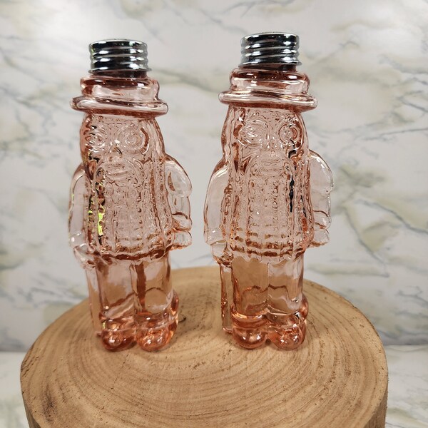 Depression Glass Salt and Pepper Shakers Etsy