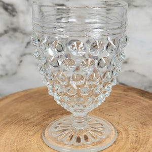 Anchor Hocking Set of 6 Vintage Hobnail Cordial Glasses, Juice Glasses