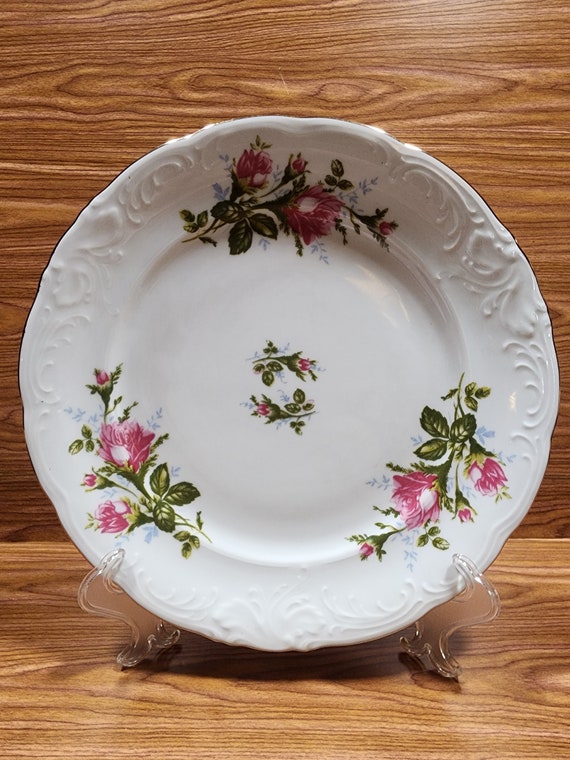 Vintage Royal Kent Collection Pink Roses China From Poland - Etsy