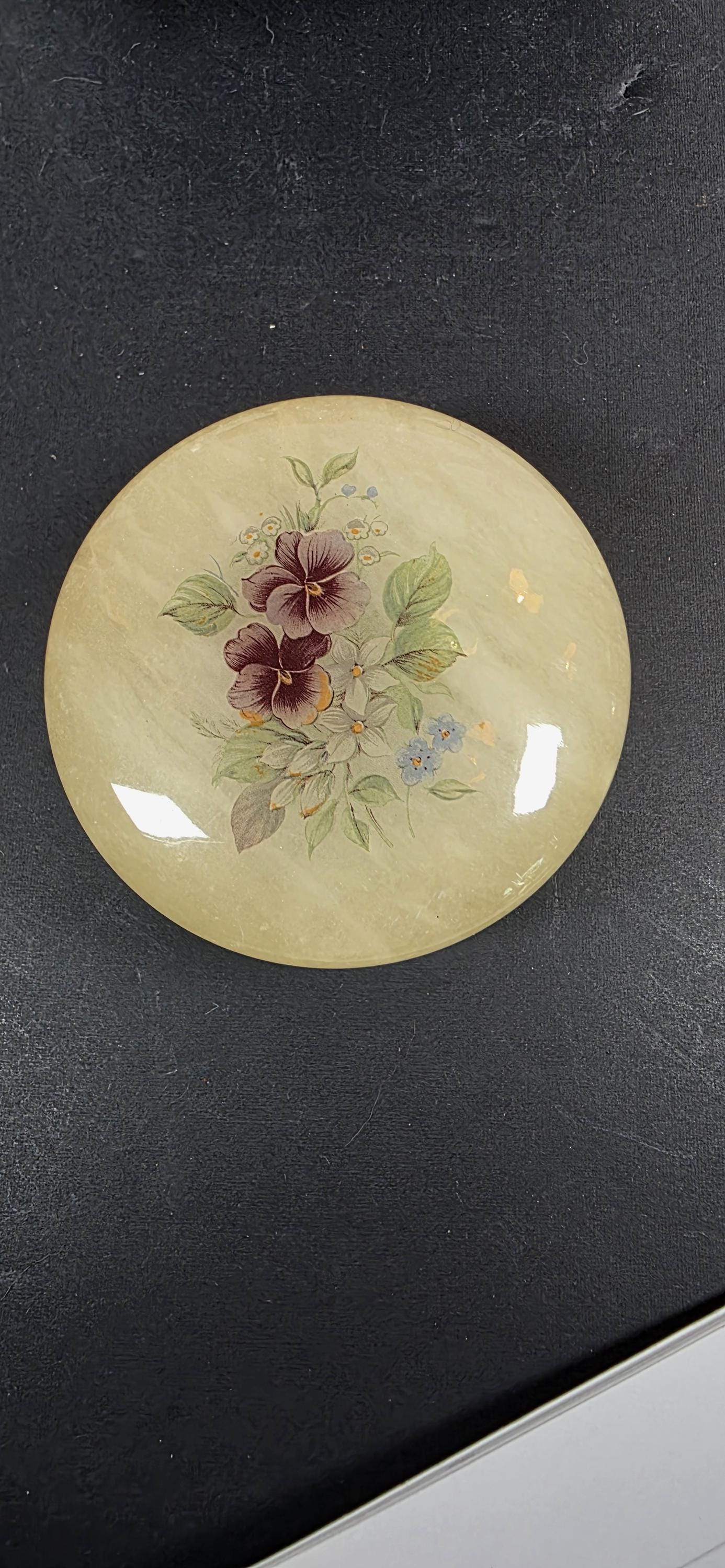 Genuine Alabaster Jar - Etsy