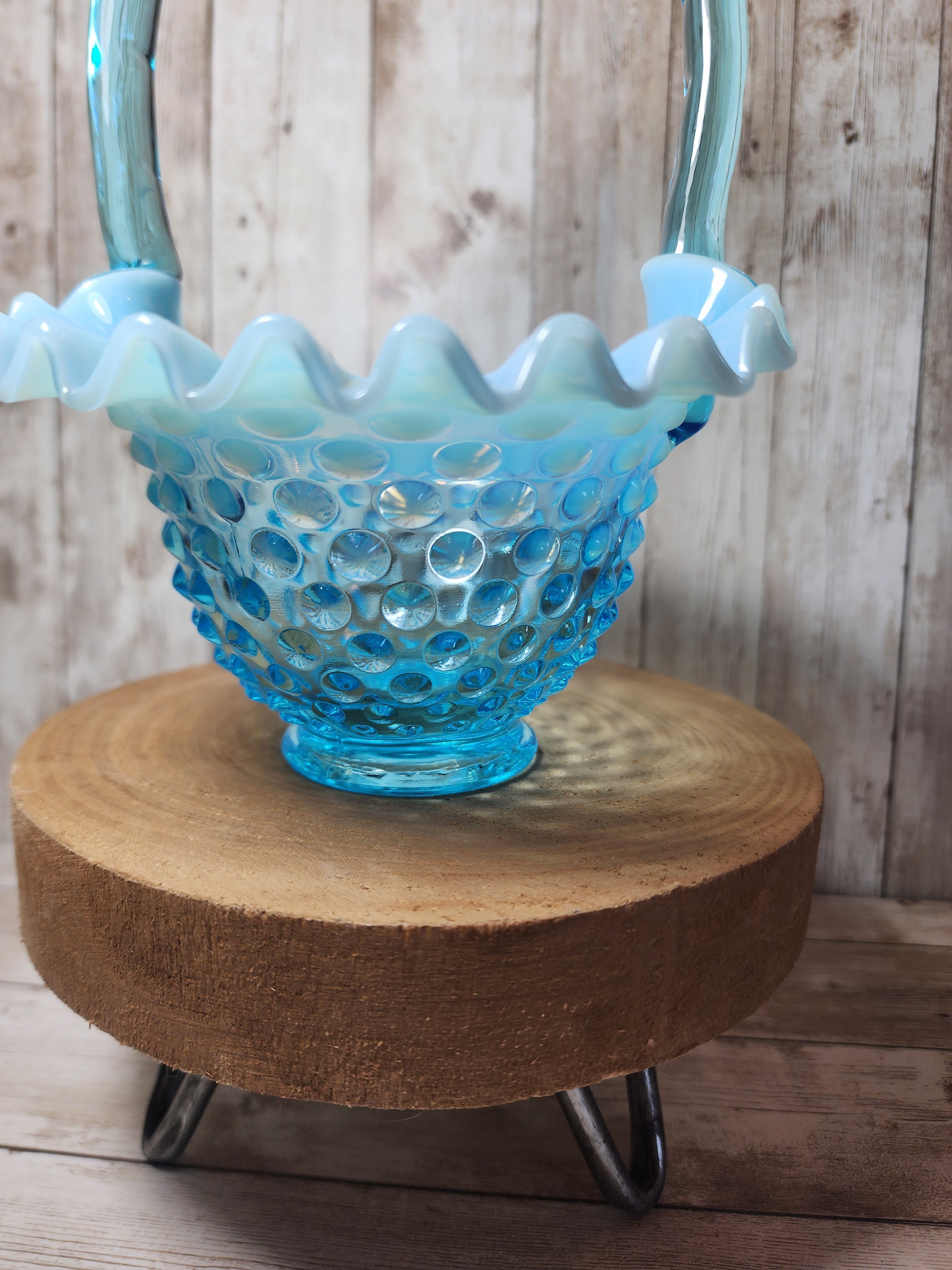 Vintage Fenton Hobnail 6