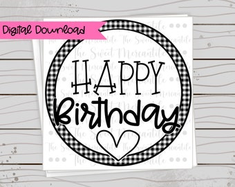 2" Circle Happy Birthday Printable tag_Cookie tags