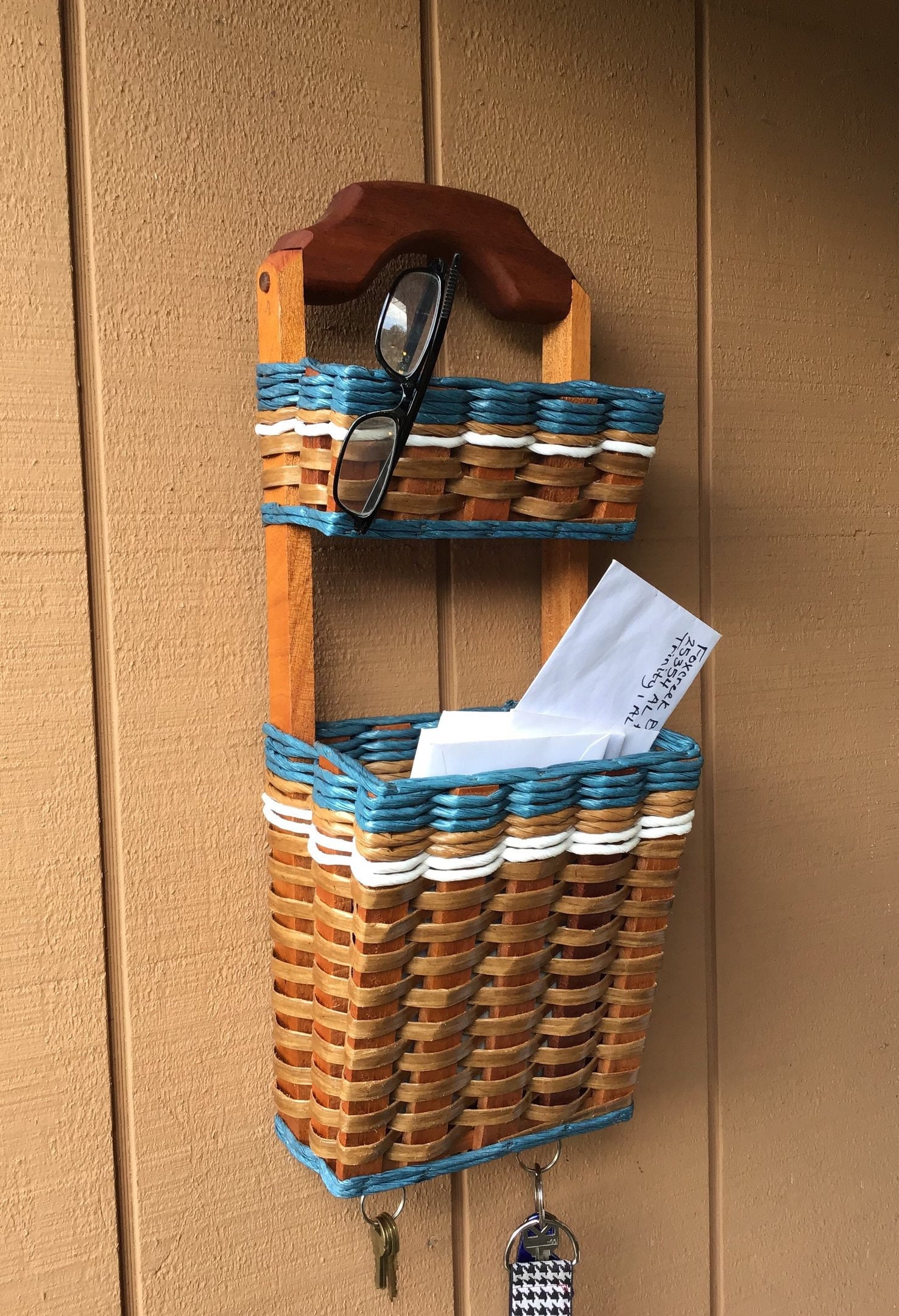 Mail Organizer Basket – Foxcreek Baskets