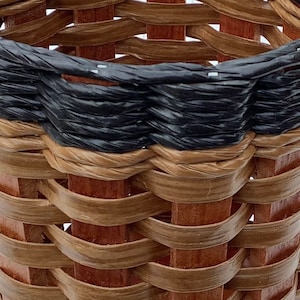 Plunger Basket Black Natural